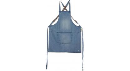 APRON SCHORT SUSPENDER SERIE DEMIN BLEU