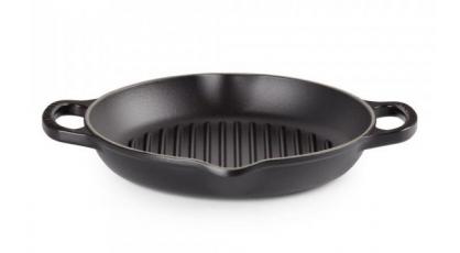 LE CREUSET GRILL GIETIJZER 25CM ZWART