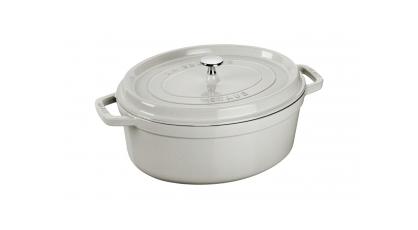 STAUB COCOTTE 31 CM WHITE TRUFFLE