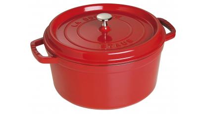 STAUB RONDE COCOTTE 30CM ROOD