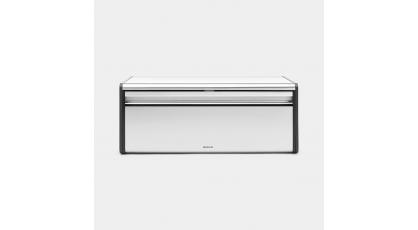 BRABANTIA KLEPBROODTROMMEL MATT STEEL