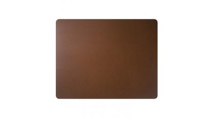 FINESSE PLACEMAT LEDER RECHTHOEK COGNAC