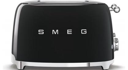 SMEG BROODROOSTER ZWART 2X2