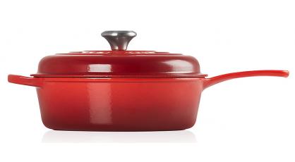 LE CREUSET CASSADOU MET DEKSEL ROOD 26CM