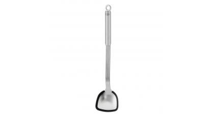 ROSLE WOKSPATEL RVS MET SILICONE 34.5CM