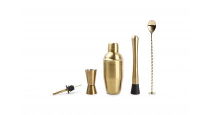 S&#x26;P COCKTAILSET 7-DELIG BAR GOUD