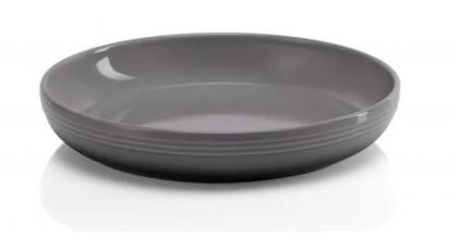 LE CREUSET COUPE DIEP BORD GRIJS 22 CM