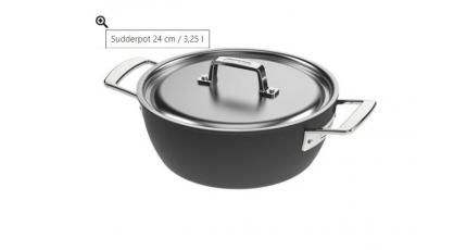 DEMEYERE BLACK 5 CONISCHE SUDDERPOT 24CM