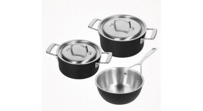 DEMEYERE BLACK 5 KOOKPOTTEN SET 3-DELIG