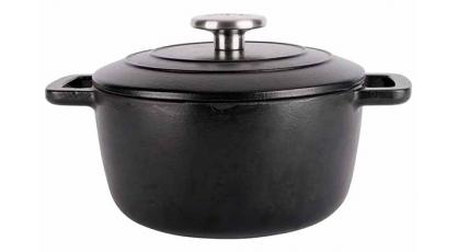 FONTESTIC KOOKPOT 24 CM MAT ZWART