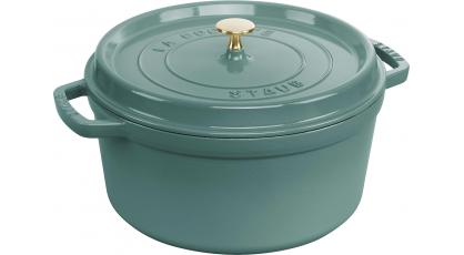 STAUB COCOTTE 28 CM EUCALYPTUS