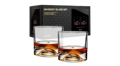 LIITON MONT BLANC WHISKYGLAS 2 STUKS