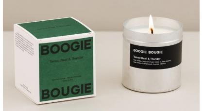 BOOGIE BOUGIE KAARS TAMED BASIL-THUNDER