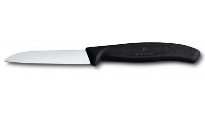 VICTORINOX AARDAPPELMES 8CM ZWART SWISS