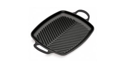 LE CREUSET GRILL 30CM MAT ZWART