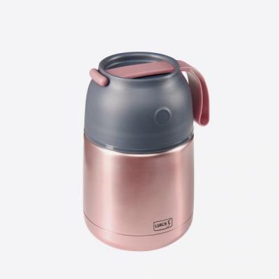 VOEDSELTHERMOS DUBBELWANDIG ROZE 480ML