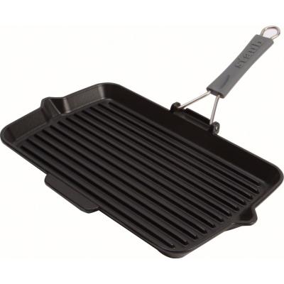 STAUB GRILL ZWART 34X21CM