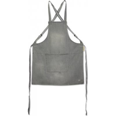 APRON SCHORT SUSPENDER SERIE DEMIN GREY