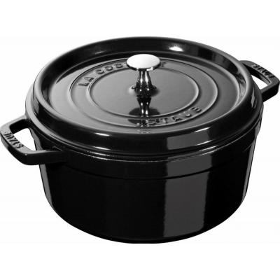 STAUB COCOTTE 28CM SHINY BLACK