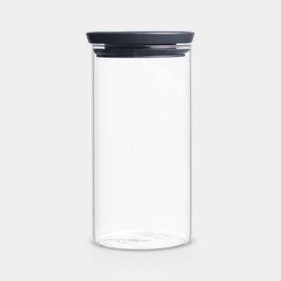 BRABANTIA VOORRAADPOT 1.1L GRIJS