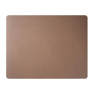 FINESSE PLACEMAT LEDER RECHTHOEK TOBACCO