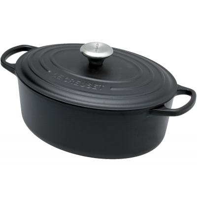 LE CREUSET BRAAD/STOOFPOT 29CM ZWART