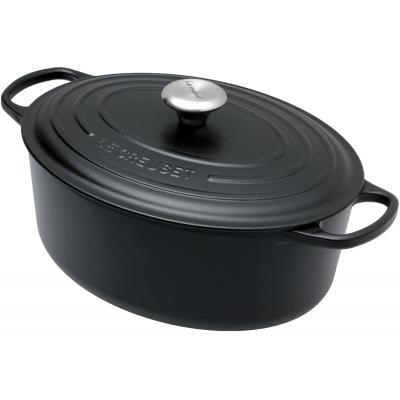 LE CREUSET BRAAD/STOOFPOT 31CM ZWART