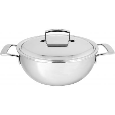 DEMEYERE SILVER CONISCHE SUDDERPOT 28CM