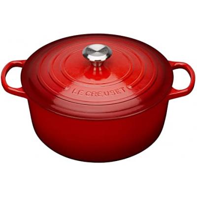 LE CREUSET RONDE BRAAD/STOOFPAN 34CM