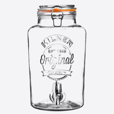 KILNER RONDE DRANKDISPENSER+KRAANTJE 8L