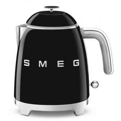 SMEG MINI WATERKOKER ZWART 0.8L