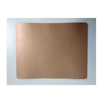 FINESSE PLACEMAT LEDER RECHTHOEK KOPER