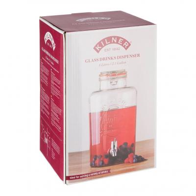 KILNER DRANKDISPENSER GESCHENKDOOS 8L