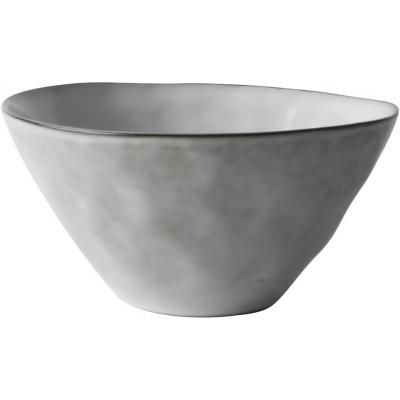 DUTCH ROSE ORGANIC BOWL 14 CM GRIJS