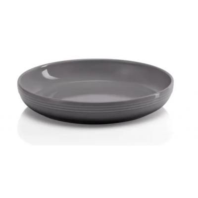 LE CREUSET COUPE DIEP BORD GRIJS 22 CM