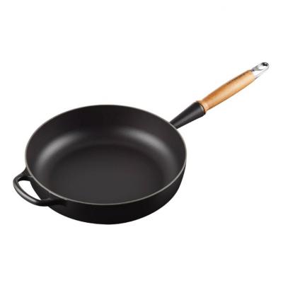 LE CREUSET HAPJESPAN GIETIJZER 28CM ZW.