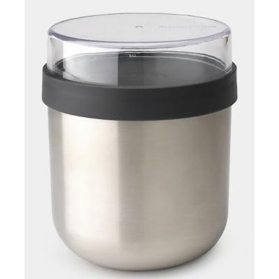 BRABANTIA MAKE&#x26;TAKE LUNCHBEKER INOX 0.5L