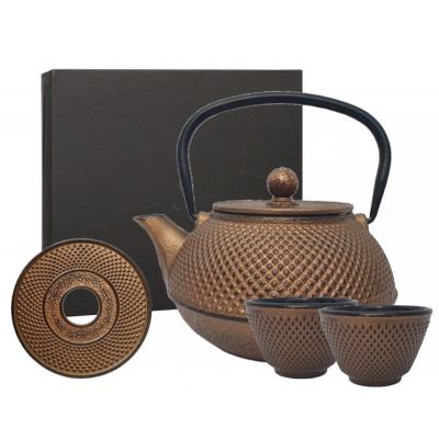 ARARE THEEPOT SET 4-DELIG KOPER 0.85L