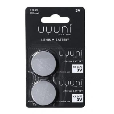 UYUNI BATTERIJ CR2477 3V 900 MAH 2 STUKS