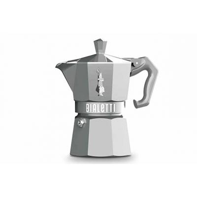 BIALETTI MOKA EXCL.KOFFIEMAKER ZILVER 3T