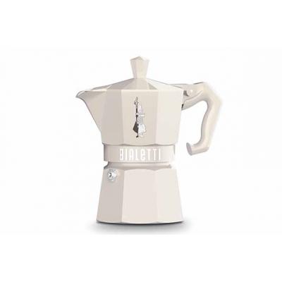 BIALETTI MOKA EXCL.KOFFIEMAKER CREME 3T