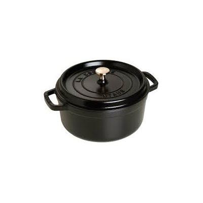 STAUB RONDE COCOTTE 30CM ZWART